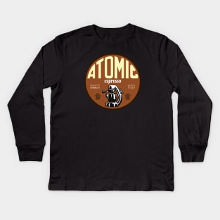 Atomic Espresso Machines Italy Kids Long Sleeve T-Shirt